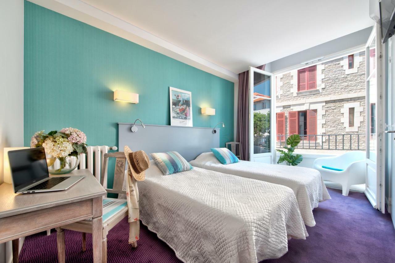Hotel Le Saphir Biarritz Exterior foto